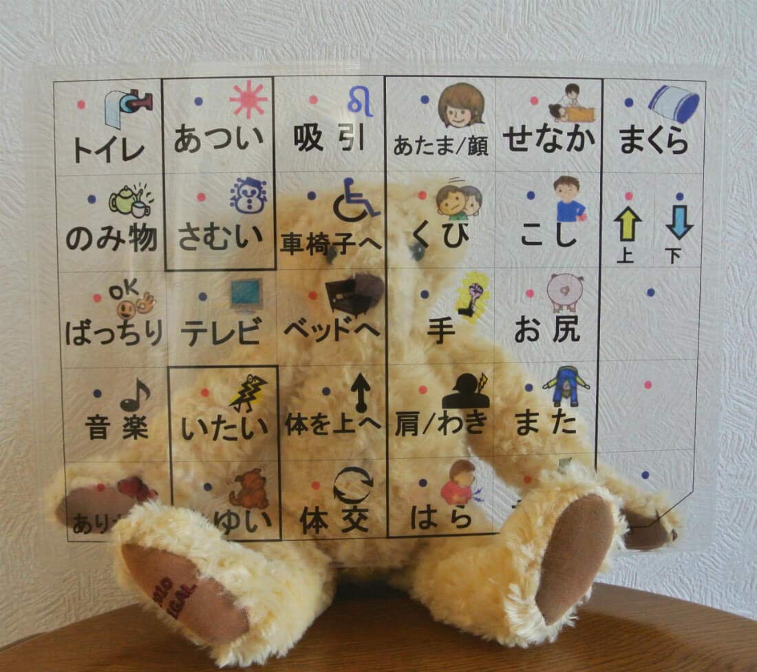 在庫処分品　入手困難　文字盤　3枚セット Amazon.co.jp: RA3-右配列コミュニケーションボード 介護用透明